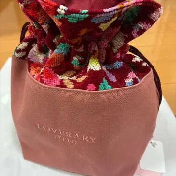 새상품 미사용 러브리 by 페이러 노엘 플라워 크리스마스 복조리 백