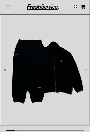 FreshService 블랙 패커블 수트