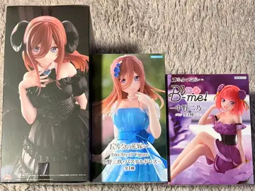 5등분의 신부 피규어 니노 미쿠 3개 세트