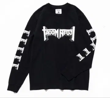 TACOMA FUJI RECORDS 로고 긴팔 T셔츠