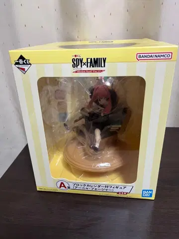 제일복권 SPY x FAMILY A상 아냐 블록 달력 부착 피규어