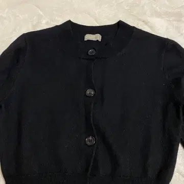 마가렛호웰 블랙 가디건 긴팔