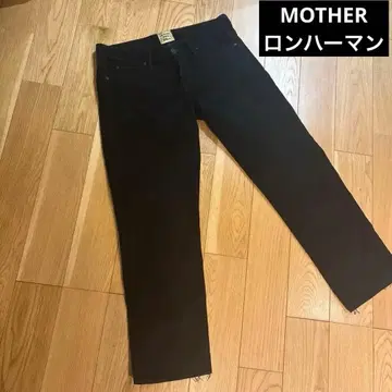 MOTHER 론 허먼 코듀로이 블랙 팬츠
