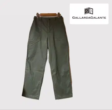 GALLARDAGALANTE 스트레이트 베이커 팬츠 올리브 일본제 2