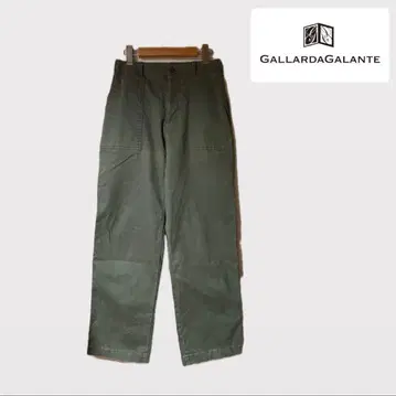 GALLARDAGALANTE 스트레이트 베이커 팬츠 올리브 일본제 2