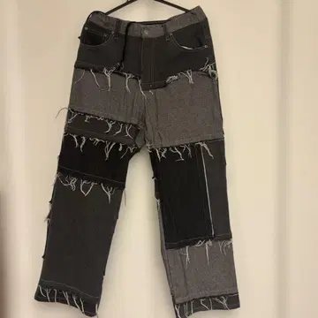 JUNGLE STORM 패치워크 데님 팬츠