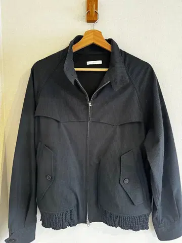 WYM PE PLAID 해링턴 재킷