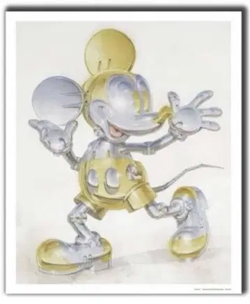 소라야마 하지메 Hajime Sorayama 미키마우스 poster