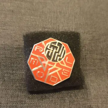 핵P-MODEL 히라사와 스스무 회=회 핀 배지