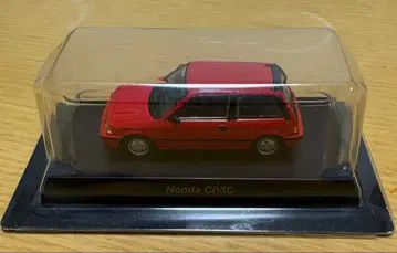 교쇼 편의점 Honda CIVIC 미니카 레드 1/64