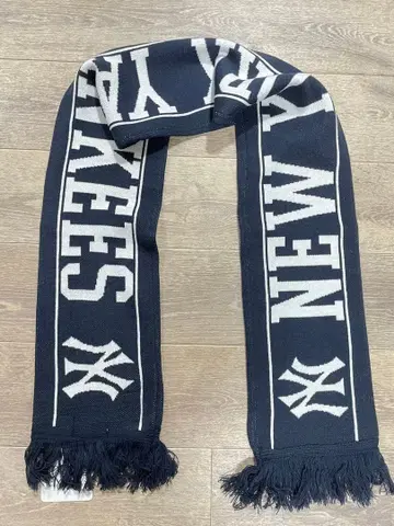 Perushux MLB 자카드 니트 머플러 뉴욕 양키스