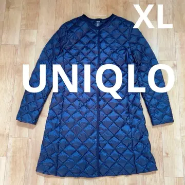 유니클로 울트라 라이트 다운 컴팩트 롱 코트 퀼팅 XL