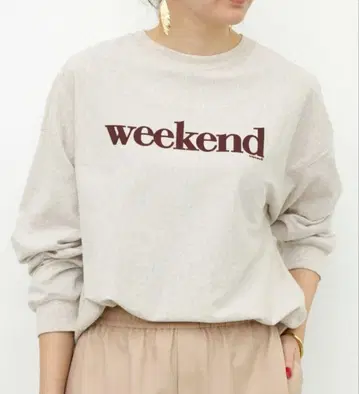 라빠르망 AMERICANA WEEKEND L/S TEE