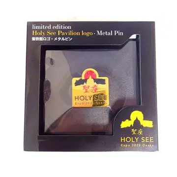 오사카 간사이 만박 이탈리아관 바티칸 한정판 핀 배지 핀즈 케이스 포함