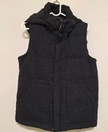 유나이티드 애로우즈 후드 부착 퀼팅 다운 베스트