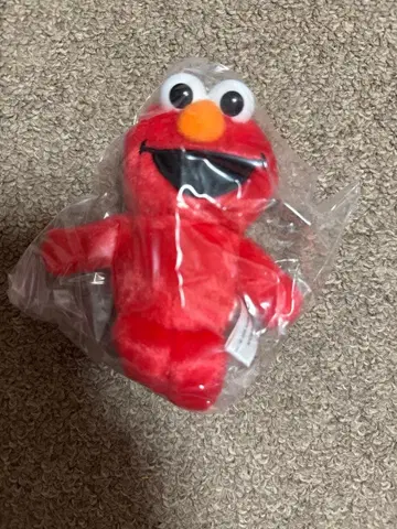 엘모 봉제 인형 가챠가챠 미개봉