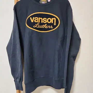 vanson 코튼 스웨터 L 사이즈 블랙