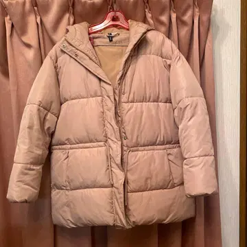 [컨디션 최상] 후드 부착 다운 여성용 M 사이즈