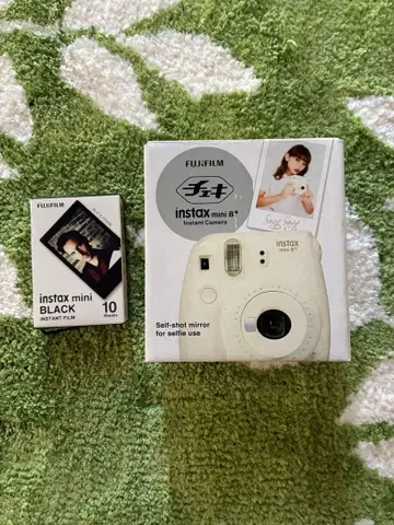 FUJIFILM instax mini 8 화이트 셀프샷 거울 포함