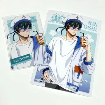 블루 록 테마파크 특전 브로마이드 트레이딩 카드 이토시 린