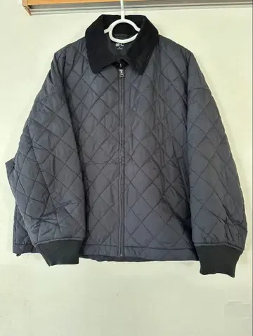 UNIQLO:C 퍼프 테크 블루종 블랙 XL 사이즈