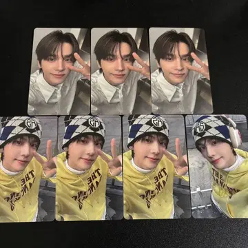 TWS 신유 play hard 타워 레코드 HMV 럭키 드로우 특전 7매