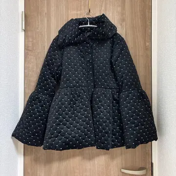 고베 레터스 퀼팅 코트 작은 키