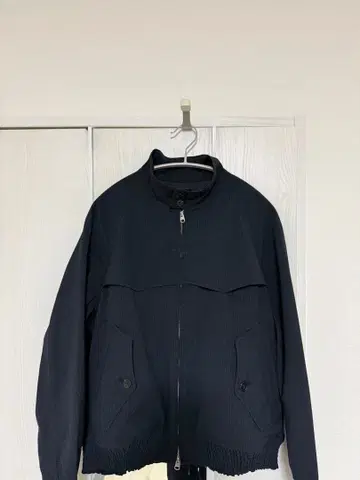 PE PLAID 해링턴 재킷 차콜