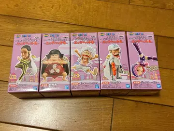 [ 메루카리 택배 ] 원피스 월드 컬렉션 피규어 에그헤드 6종 전 5종