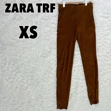 ZARA TRF 자라 (XS) 스웨이드 스키니 팬츠