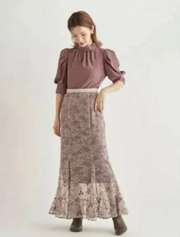 SNIDEL 3piece 조젯 레이스 원피스