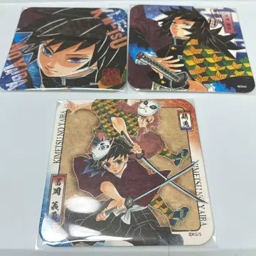 귀멸의 칼날 아트 코스터 토미오카 기유 사비토