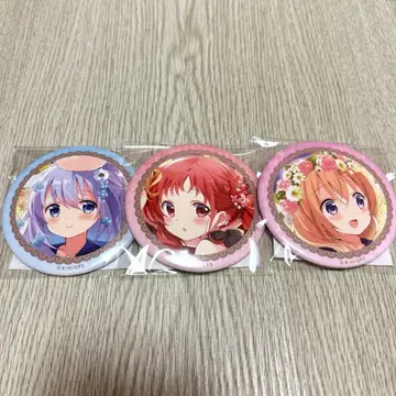 주문토끼 주문은 토끼입니까? 제비뽑기당 치노 코코아 메구 캔뱃지