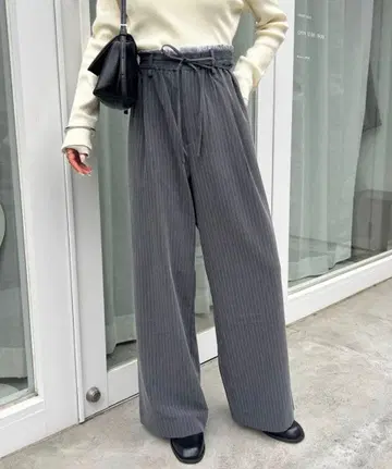 mystic W 벨트 팬츠 미사용 새상품