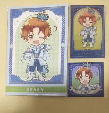 헤타리아 아모카페 이탈리아 특전 클리어 카드