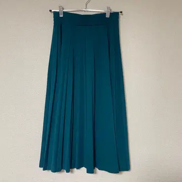 zucca 플레어 롱 스커트 녹색 그린 레어