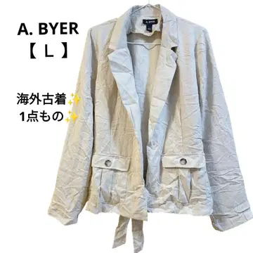 미사용 A. BYER [ L ] 베이지 자켓