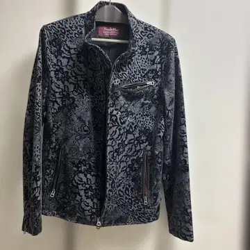 지금부터 Tondamart 레오파드 무늬 자켓 펠트 터치 M