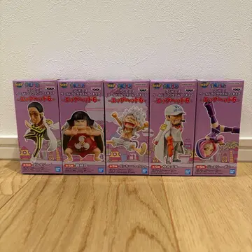 원피스 월드 컬렉터블 피규어 에그 헤드6 5종 세트 새상품