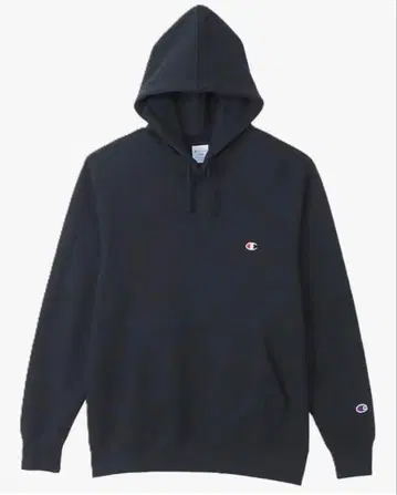 Champion 블랙 후드티 LL 사이즈