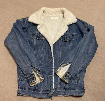 데님 자켓 보아 옷깃 캐주얼