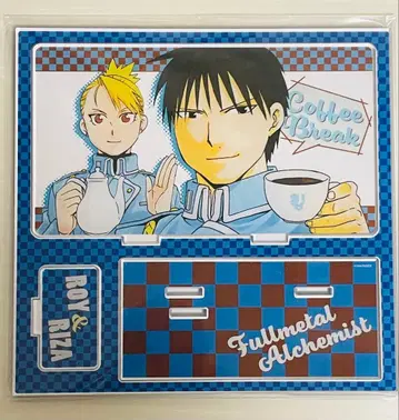 강철의 연금술사 아크릴 디오라마 스탠드 로이&리자