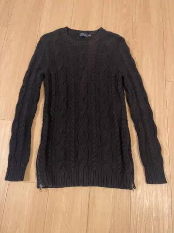 랄프 로렌 니트 사이드 지퍼 포함