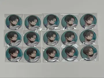 이토시 린 택티컬 캔뱃지 블루 록 15개