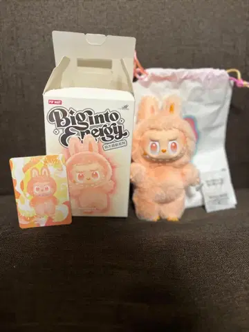 POP MART Big Into Energy 봉제 인형