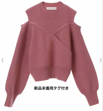 미착용 새상품 택 포함 31 Sons de mode 니트 핑크