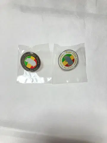 Expo 2025 Osaka 마리 핀 배지 2개 세트