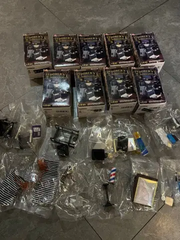 DOBER'S BARBER SHOP 피규어 세트