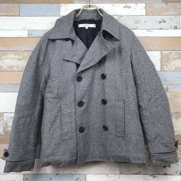 [ SAMRANG ] 그레이 코트 S 기장 65 아우터 버튼 포함