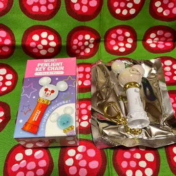 디즈니 응원봉 키체인 시크릿 베이맥스 미키형